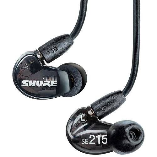 Наушники Shure SE215, черный